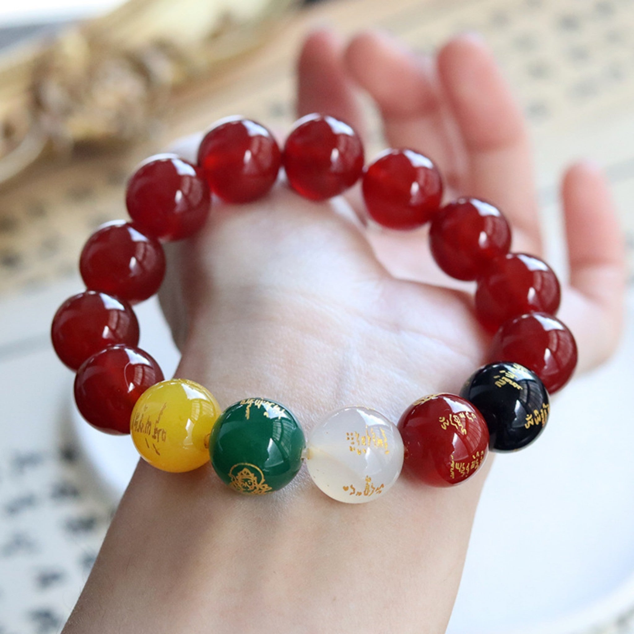 Five-Element Feng Shui Bracelet