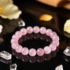 Rose Quartz is known as the Stone of Love & Heart Chakra—it helps attract love, improve relationships, boost positive energy, and calm emotions.